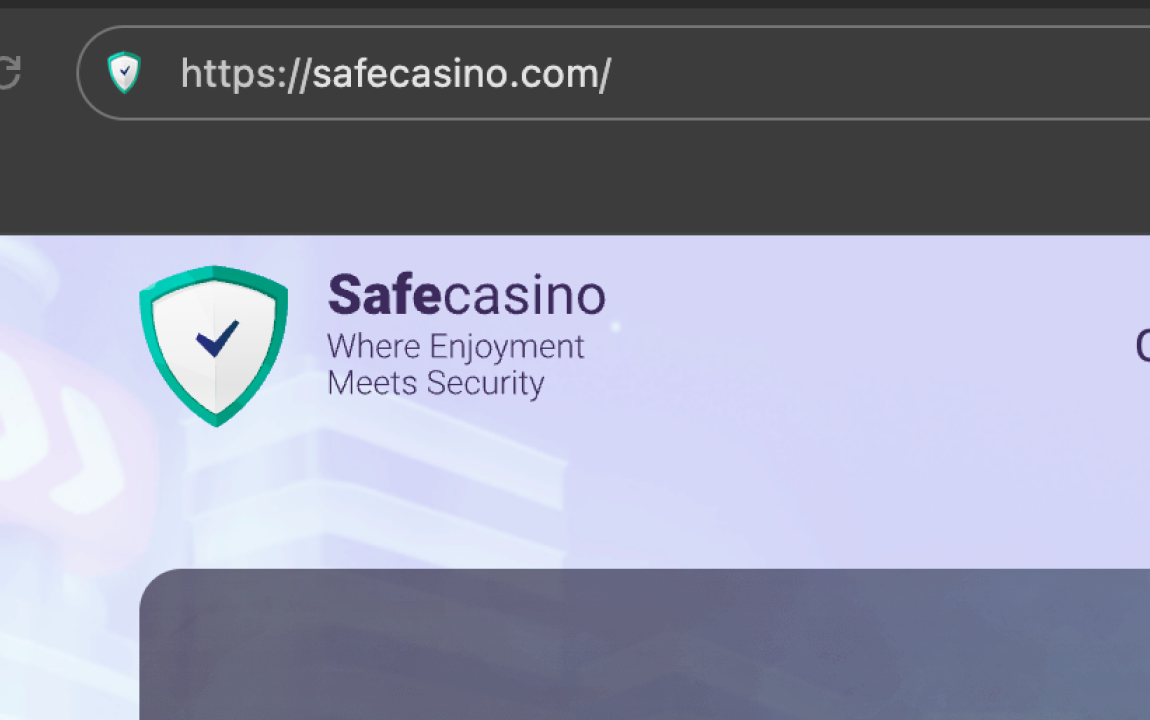 Safecasino Registration step 1